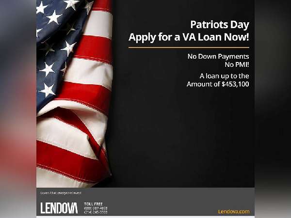 Patriots Day Apply for a VA Loan Now - Faraz Akbar